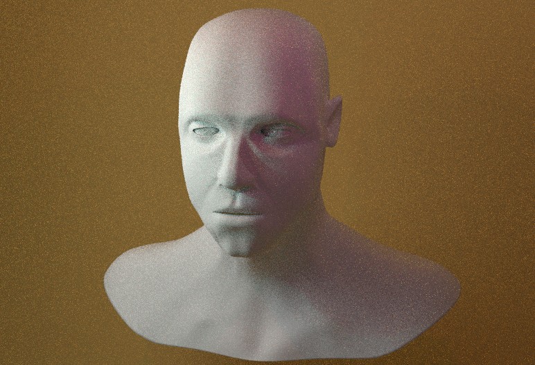 Male head preview image 1